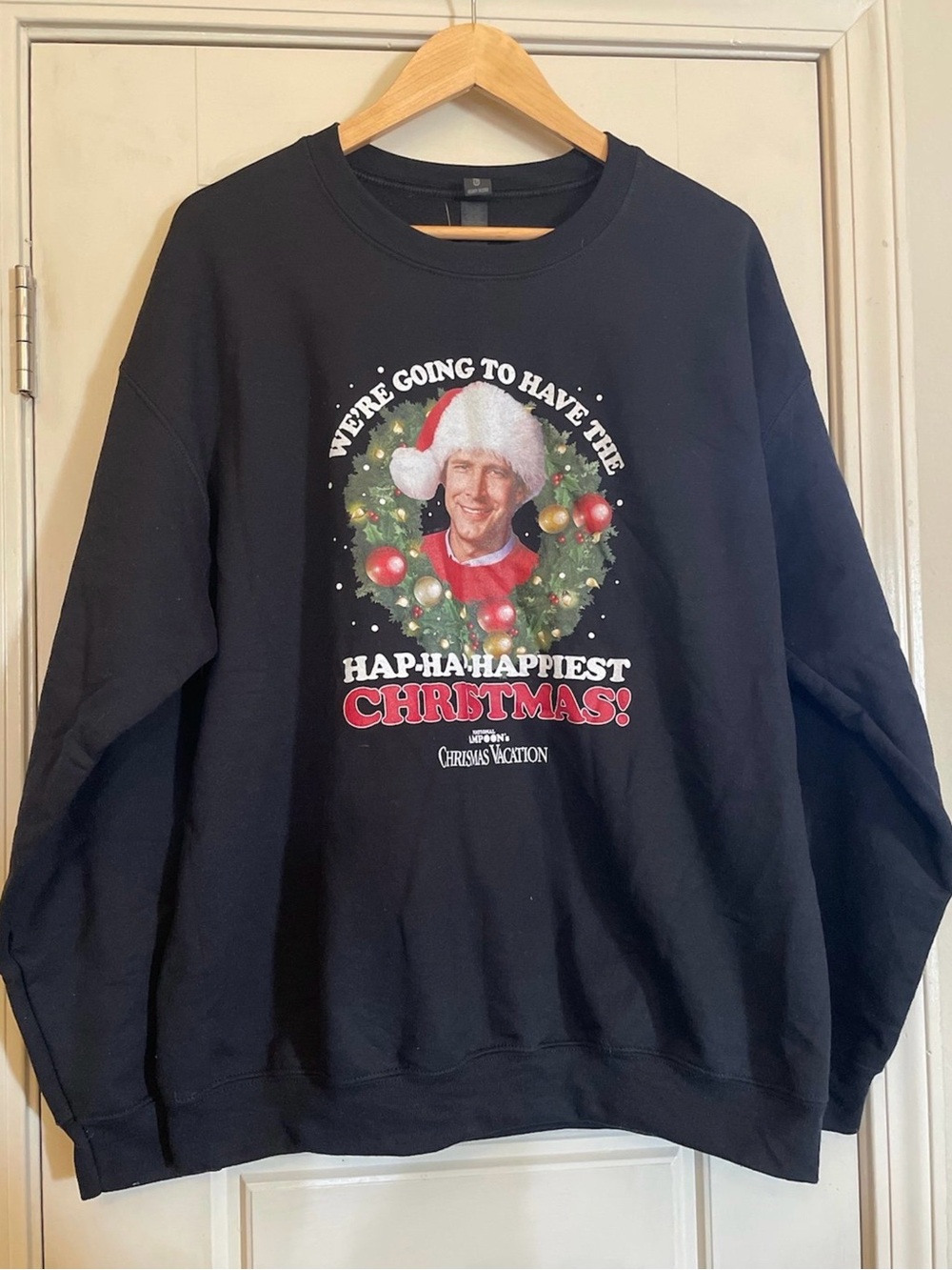Men's National Lampoon's Christmas Vacation Happiest Christmas Fleece Sweatshirt